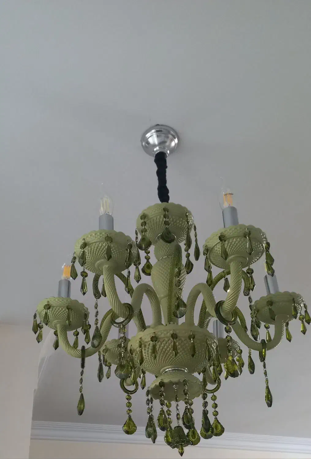 لوستر باکارا رنگی|لوستر و چراغ آویز|تهران, خلیج فارس|دیوار