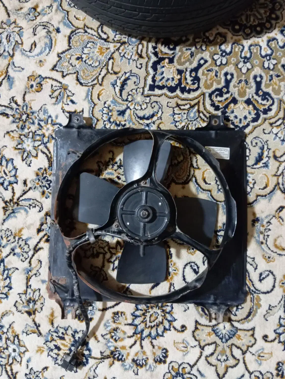 سلام یک فن با دوتا رینگ که یکی لاستیک هم روش هست|قطعات یدکی و لوازم جانبی|زابل, |دیوار