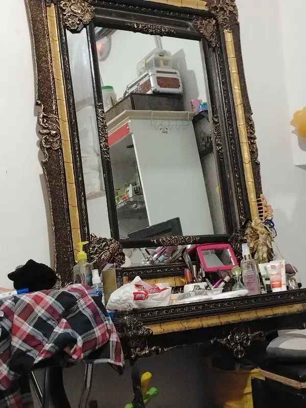 میز با آینه|بوفه، ویترین، کنسول|زاوه, |دیوار