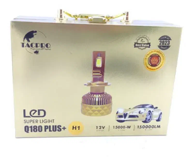 هدلایت q180 plus در حد نو پایه h7 با گارانتی|قطعات یدکی و لوازم جانبی|سهند, |دیوار