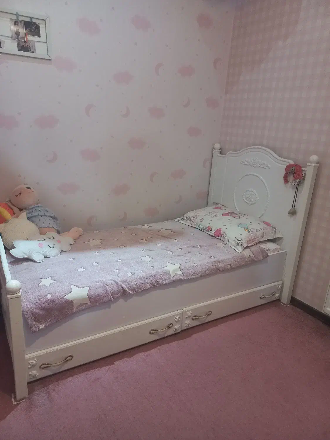 تخت وکمد کودک از نوزاد تا نوجوان|تخت و سرویس خواب|کرج, فاز ۳ گوهردشت|دیوار