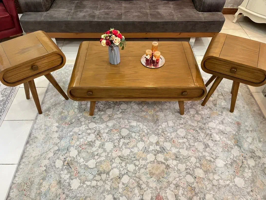 مبل چستر ۸ نفره و جلو مبلی|مبلمان خانگی و میز عسلی|رشت, کوی مهر|دیوار