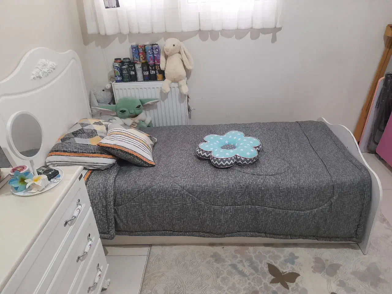 سرویس خواب نوجوان|تخت و سرویس خواب|بومهن, |دیوار