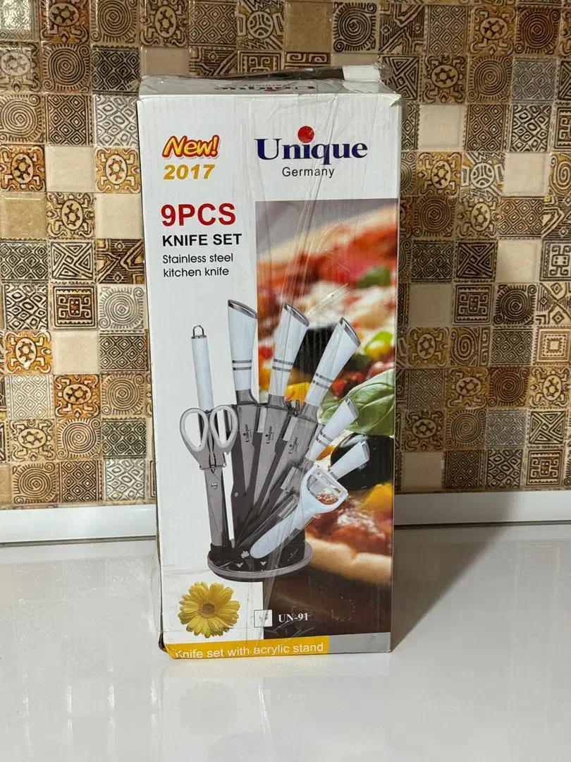 سرویس چاقو آشپزخانه یونیک|ظروف سرو و پذیرایی|درگزین, |دیوار