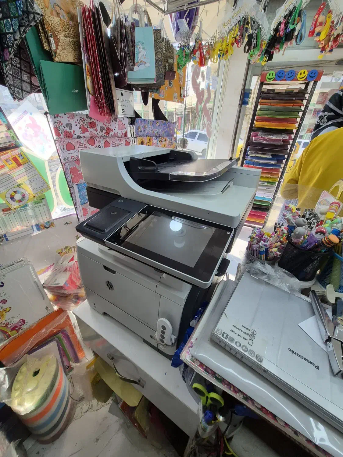 دستگاه کپی اچ پی hp 525 پشت و رو|پرینتر، اسکنر، کپی، فکس|رامهرمز, |دیوار