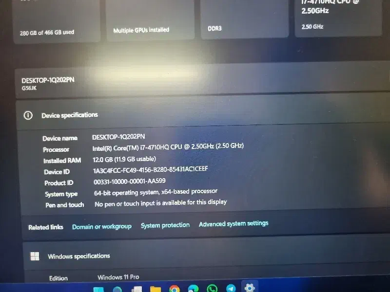 لپ تاپ ایسوس g56jk|رایانه همراه|شیراز, آزادی|دیوار