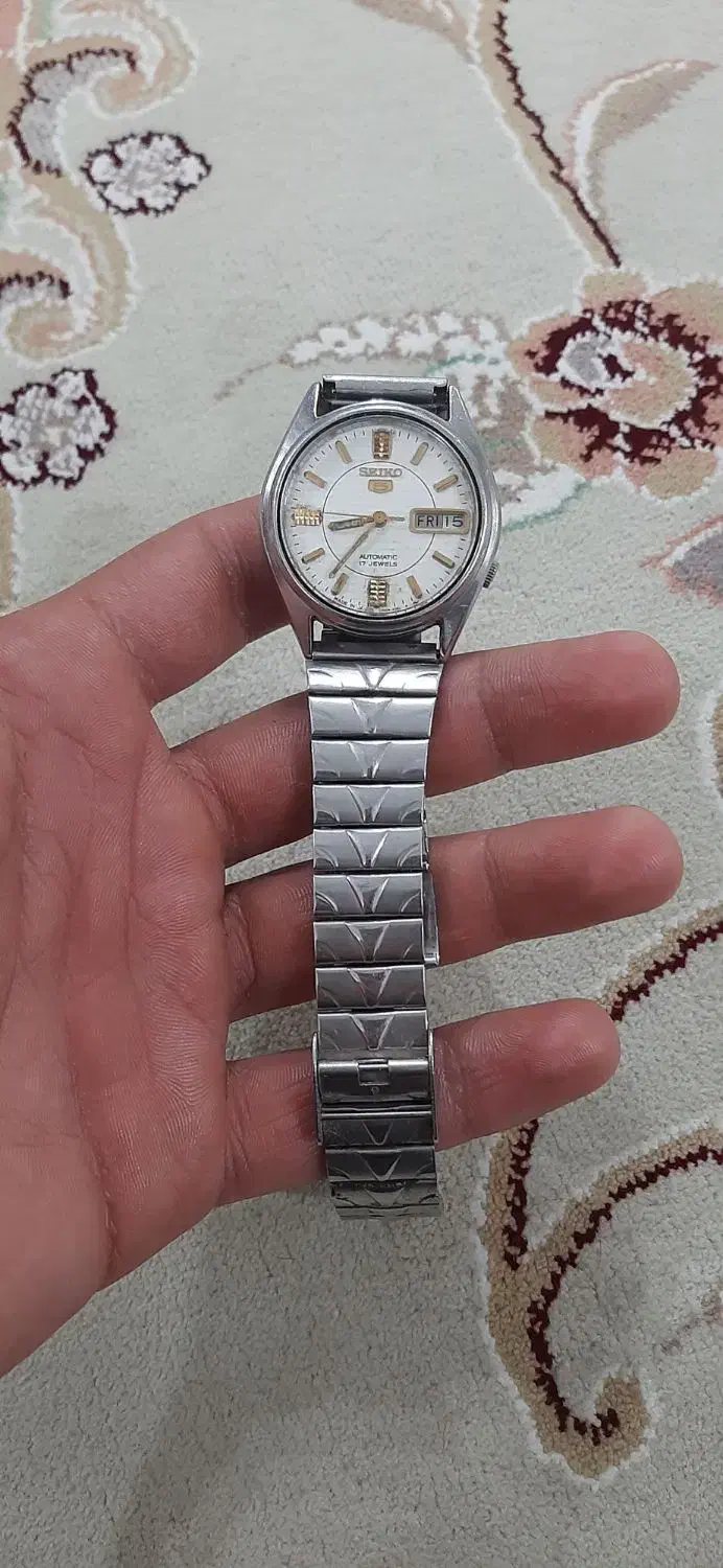 ساعت سیکو پنج قدیمی اتوماتیک|ساعت|پاکدشت, حصار امیر|دیوار