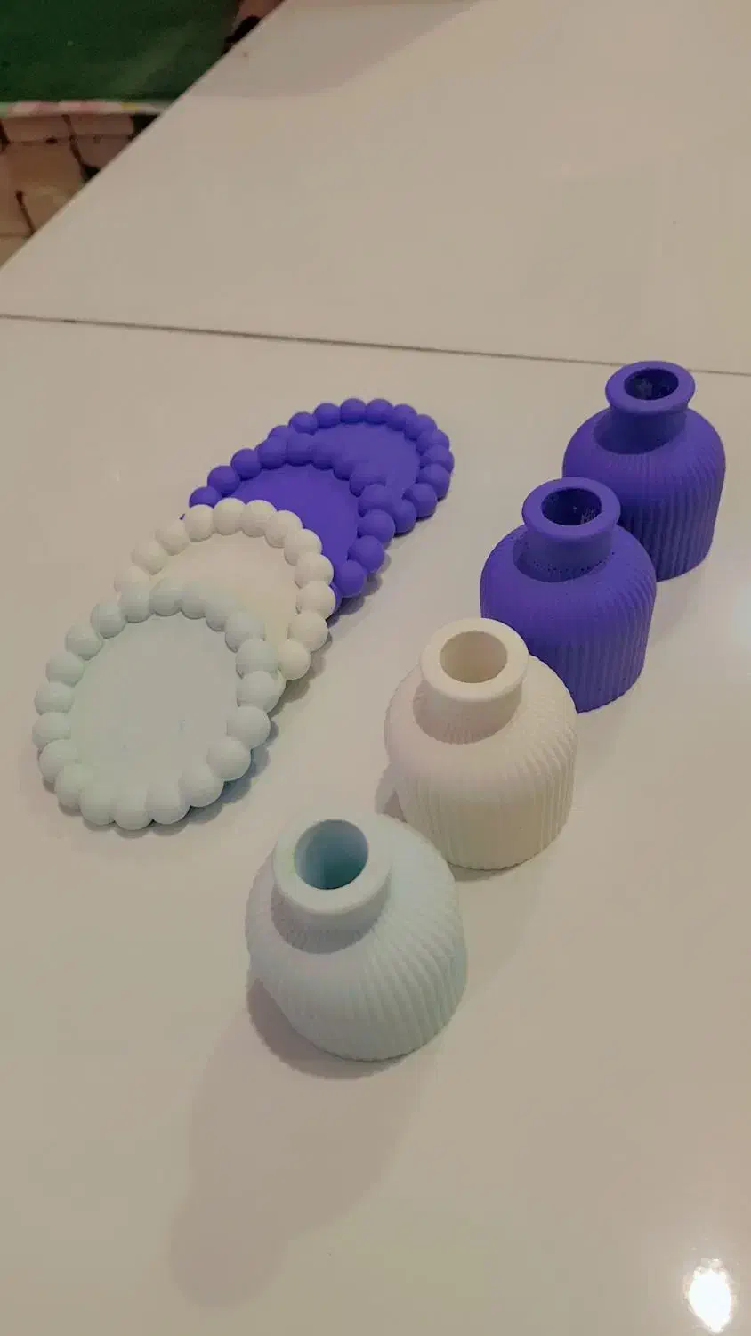 گلدان و کاسه‌مرواریدی|صنایع دستی و سایر لوازم تزئینی|گرگان, |دیوار