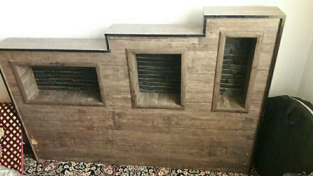 تخت خواب دو نفره|تخت و سرویس خواب|سبزوار, هفت تیر|دیوار