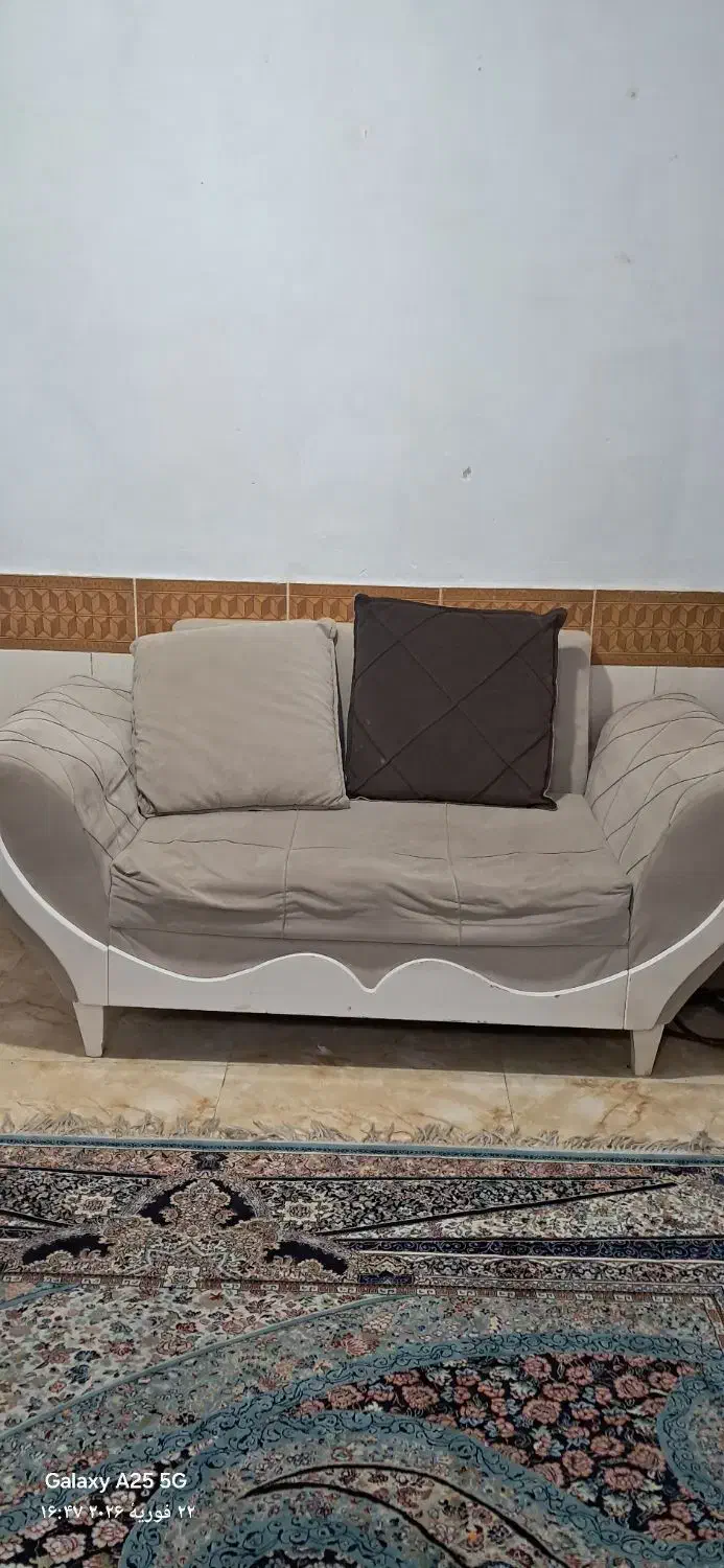 مبل ۷ نفره|مبلمان خانگی و میز عسلی|صفادشت, |دیوار