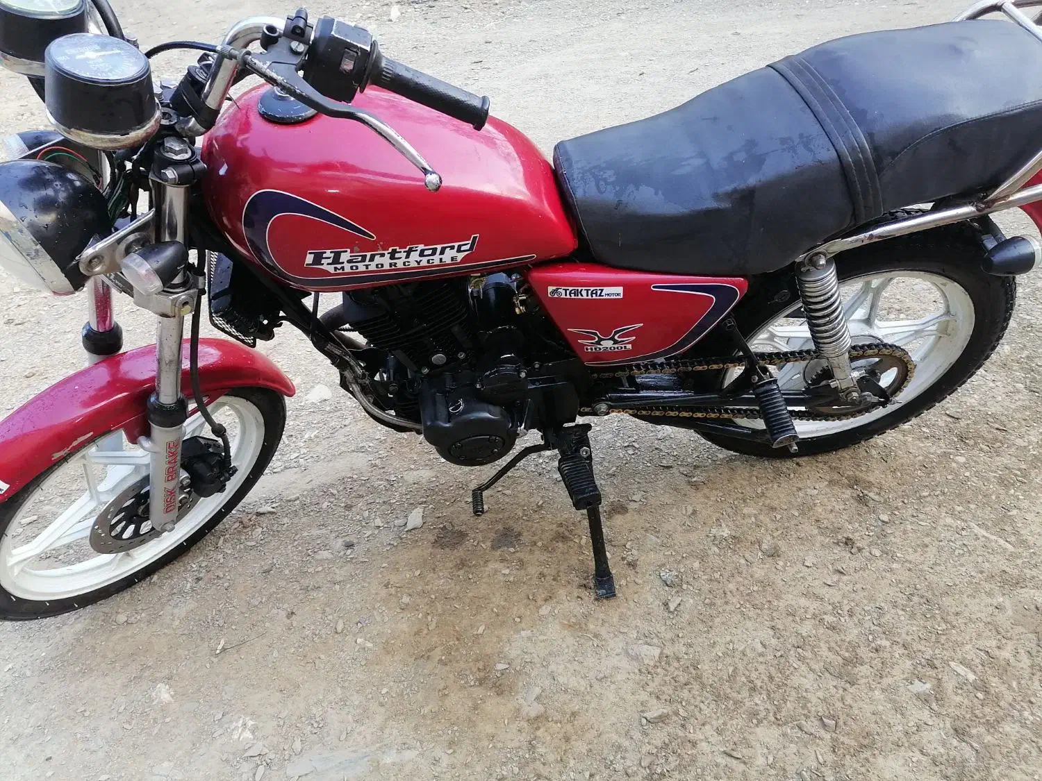 متوراچ دی ۲۰۰سی سی|موتورسیکلت|سنندج, |دیوار