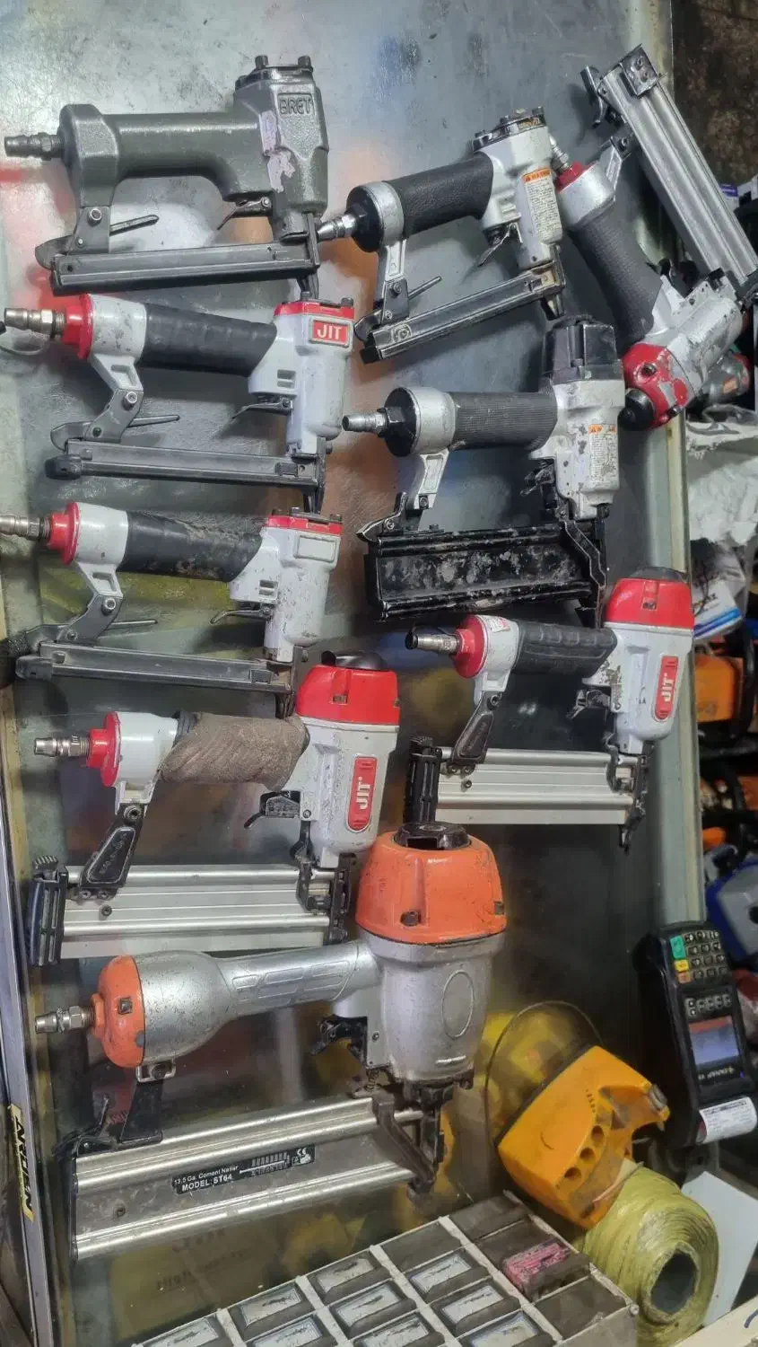 انواع میخکوب منگنه کوب شیلنگ باد|ابزارآلات|نجف‌آباد, گلبهار|دیوار