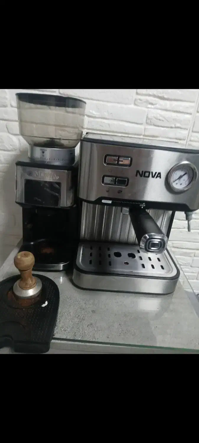 اسپرسوساز و آسیاب نوا|سماور، چای‌ساز، قهوه‌ساز|رشت, کوی فکوری|دیوار