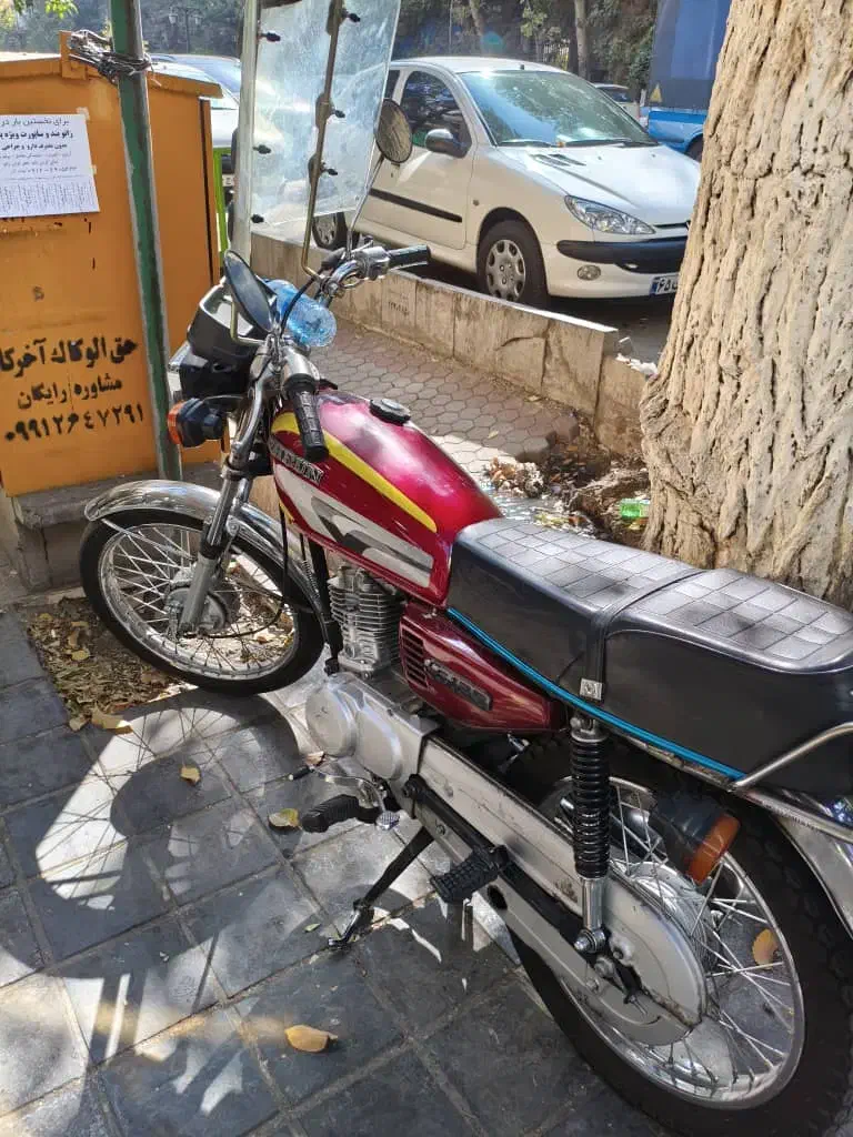 هندا بهران ۱۲۵ مدل ۱۳۸۴ پلاک ملی سند تک برگ|موتورسیکلت|تهران, قیطریه|دیوار