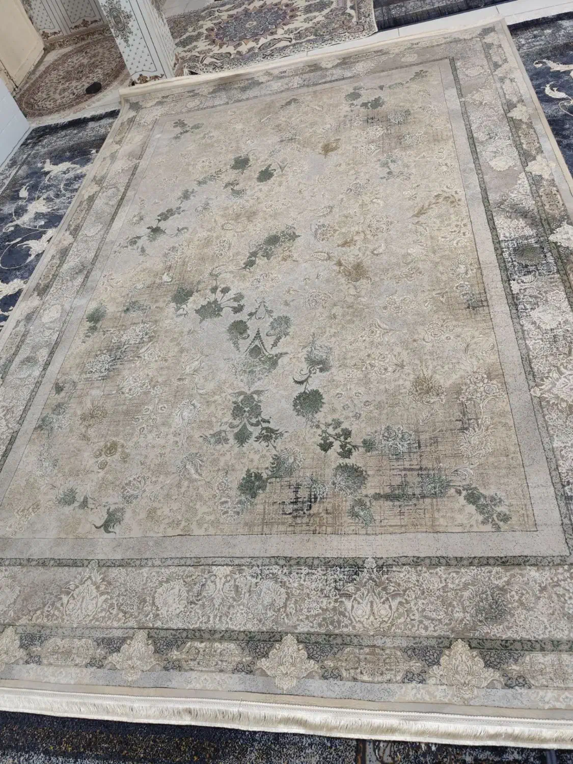 فرش ۹ متری نو نو نو وینتیج|فرش|کوهدشت, |دیوار