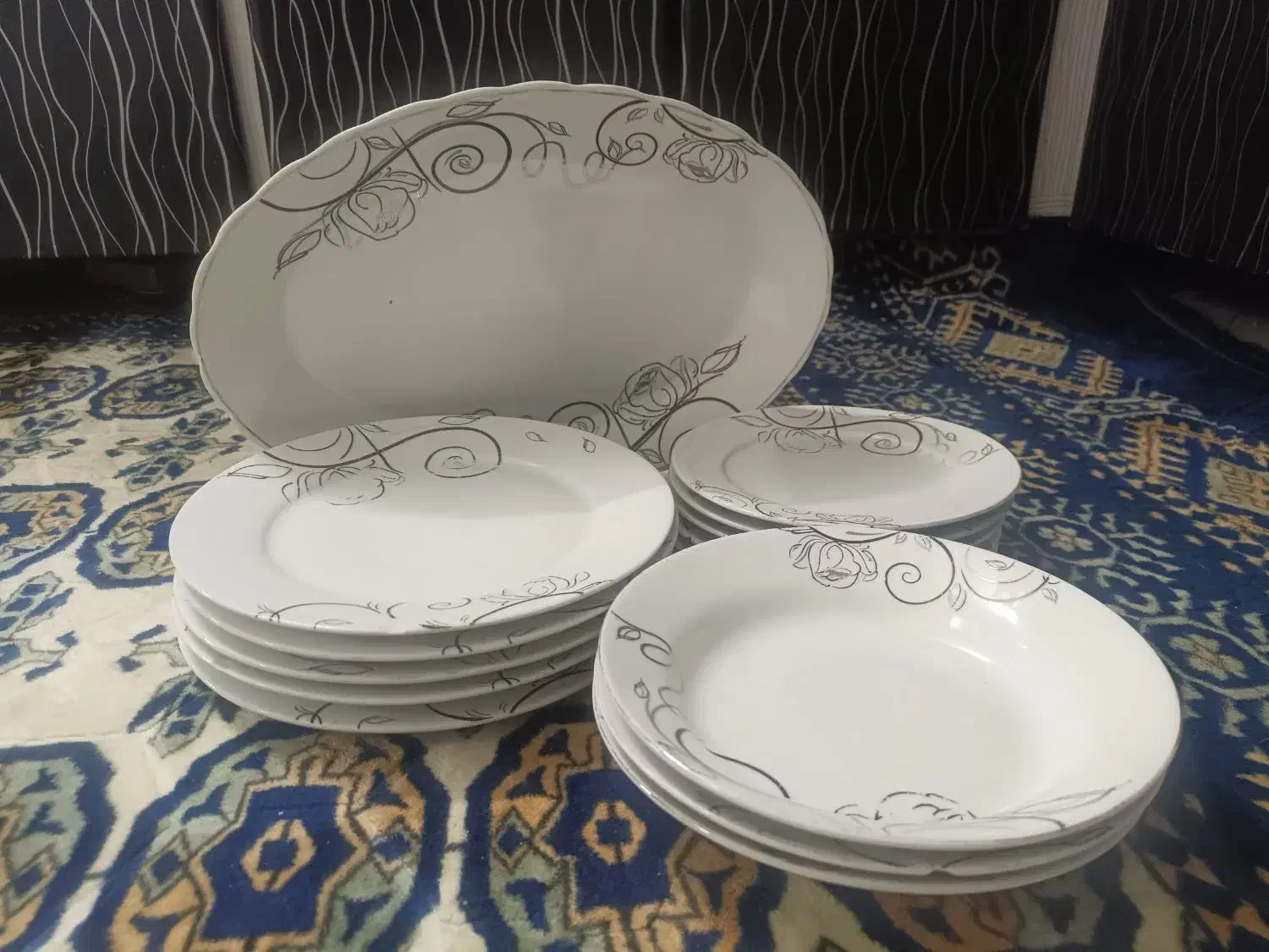 چینی دم دستی|ظروف سرو و پذیرایی|مشهد, بلال|دیوار