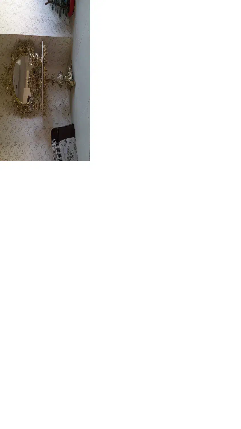 اینه وشمدان،ساعت ،برنز|بوفه، ویترین، کنسول|محمدیه-قزوین, |دیوار