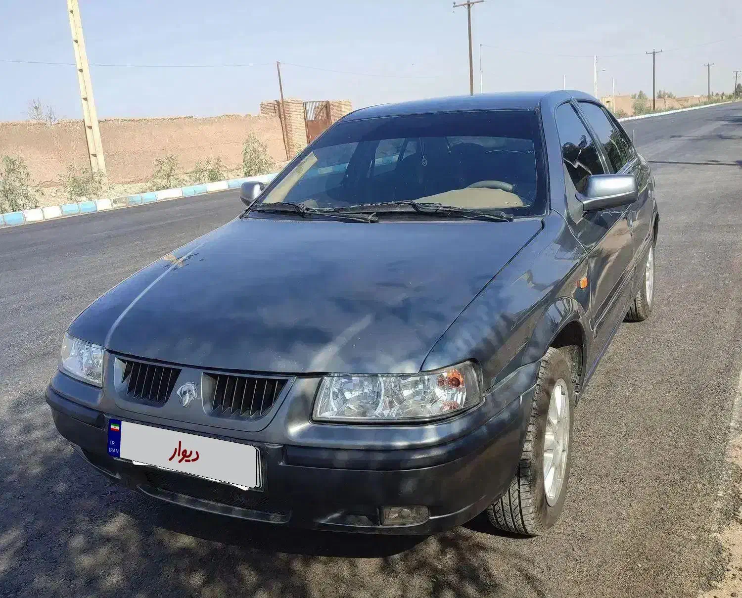 سمند lx  مدل 1387 دوگانه کارخانه|خودرو سواری و وانت|کاشان, کارگر|دیوار