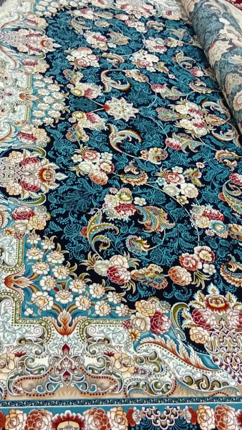 فرش پامچال|فرش|اقبالیه, |دیوار