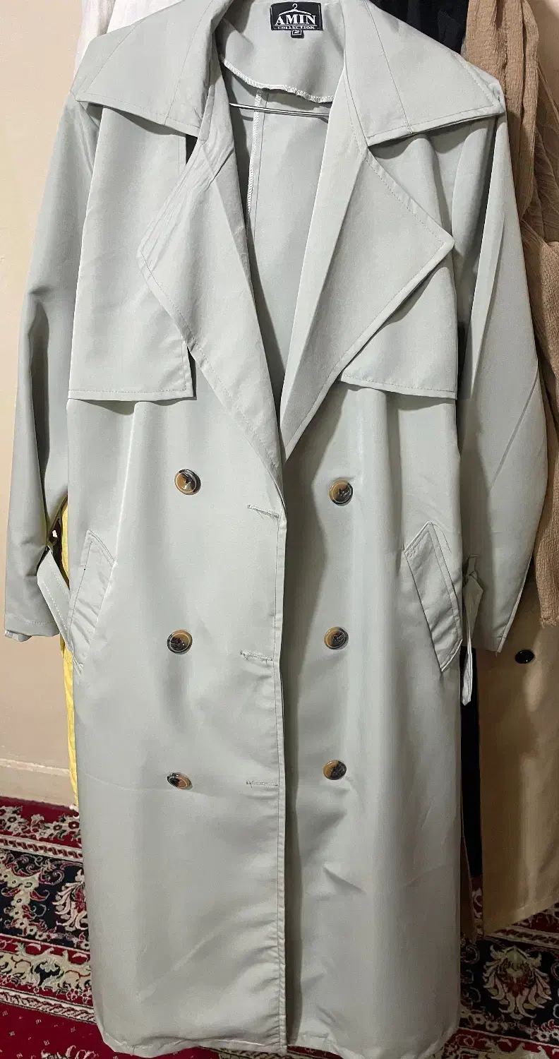 بارونی بلند زنانه کاملا نو و بدون استفاده|لباس|شاهین‌شهر, طالقانی|دیوار