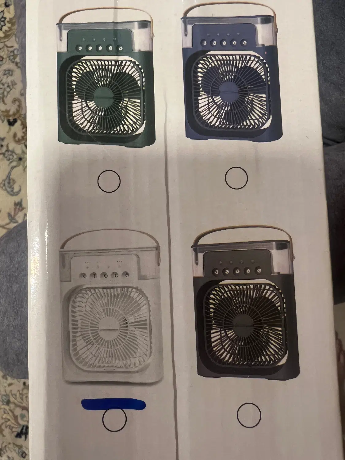 پنکه رومیزی مدل Air cooler fan|پنکه و تصفیهکنندهٔ هوا|تهران, دریا|دیوار
