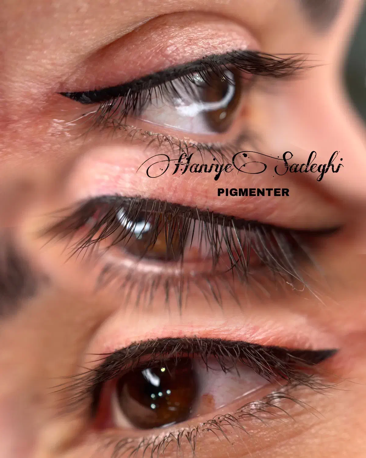 خط چشم دائم|خدمات آرایشگری و زیبایی|آستانه اشرفیه, |دیوار