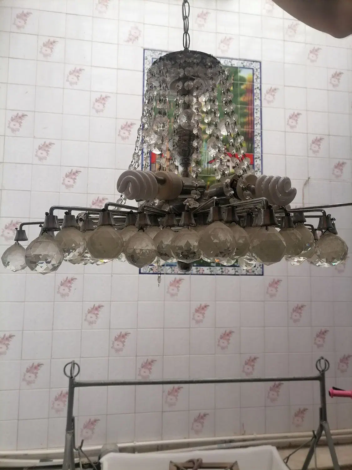 لوستر|لوستر و چراغ آویز|شوشتر, |دیوار