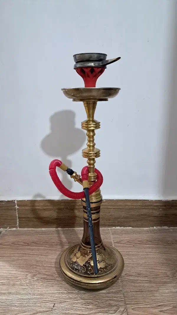 قلیان برنجی سنگین|کلکسیون و سرگرمی|هشتگرد, خور|دیوار