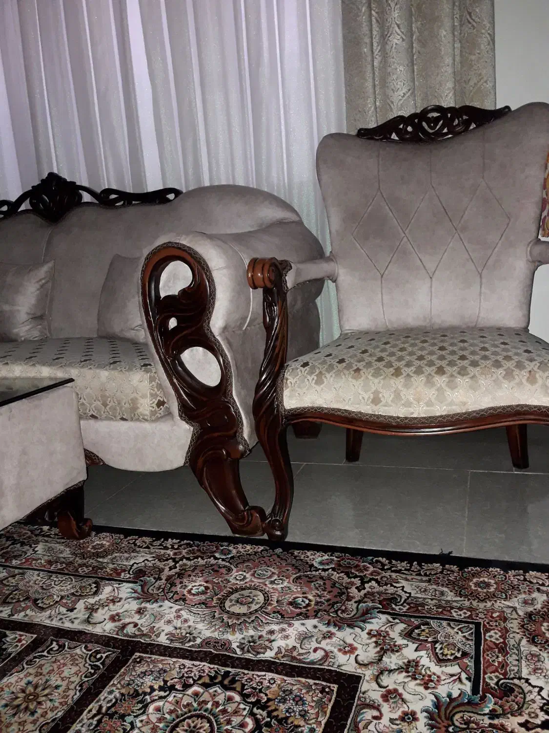 مبل کلاسیک|مبلمان خانگی و میز عسلی|نظرآباد, شهرک سید جمال الدین|دیوار