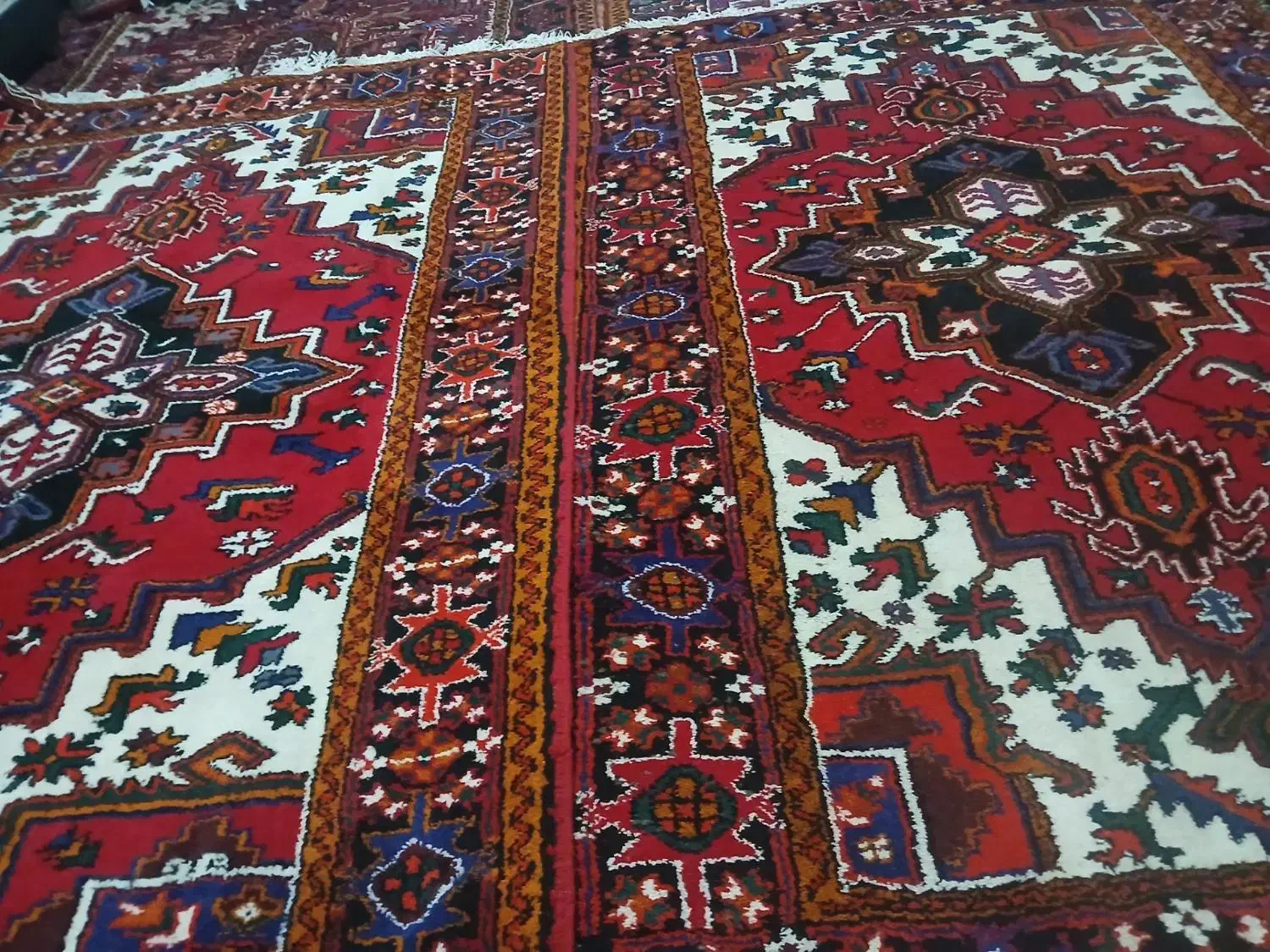 یک جفت فرش دستبافت ۶متری مهربان|فرش|اهر, |دیوار