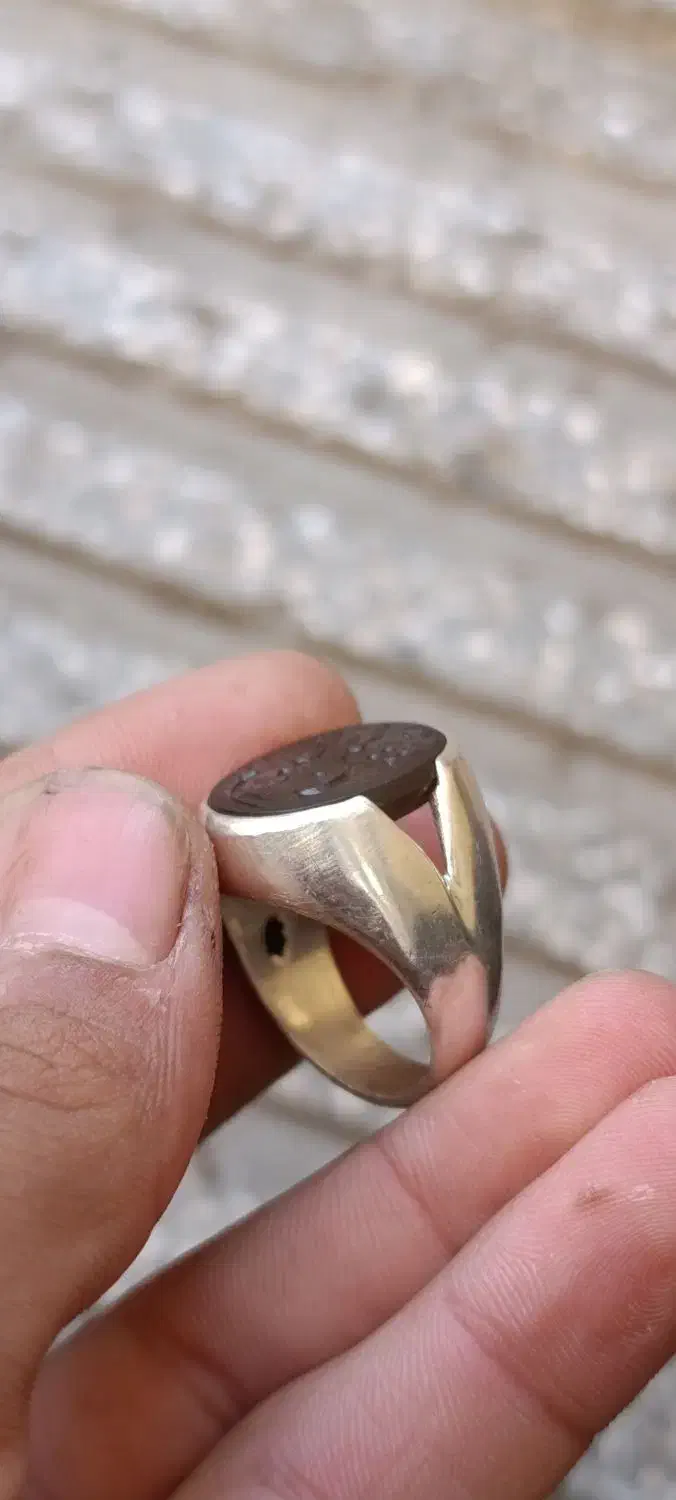 انگشتر دستساز کلکسیونی خط تاریخ دار|جواهرات|سیرجان, |دیوار