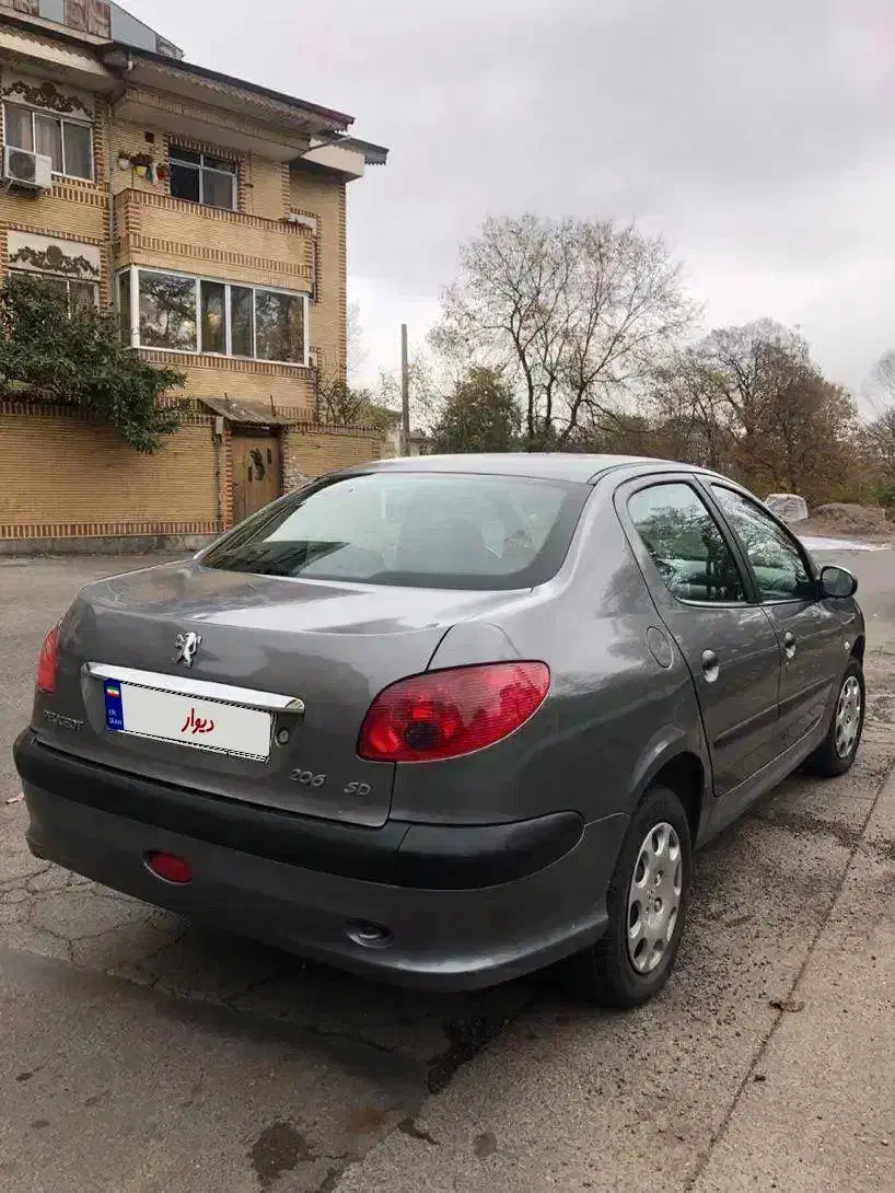 206SDV8TU5|خودرو سواری و وانت|رشت, منظریه|دیوار