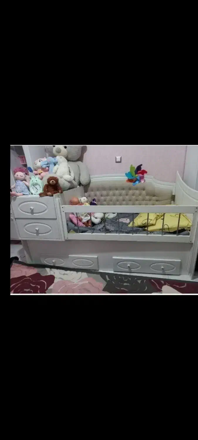 سرویس خواب کودک|تخت و صندلی بچه|محمدیه-قزوین, |دیوار