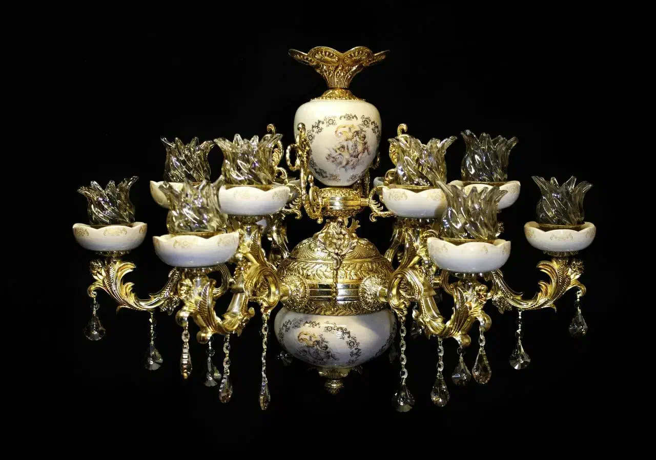 لوستر پاسارگاد|لوستر و چراغ آویز|تربت جام, جامرود|دیوار