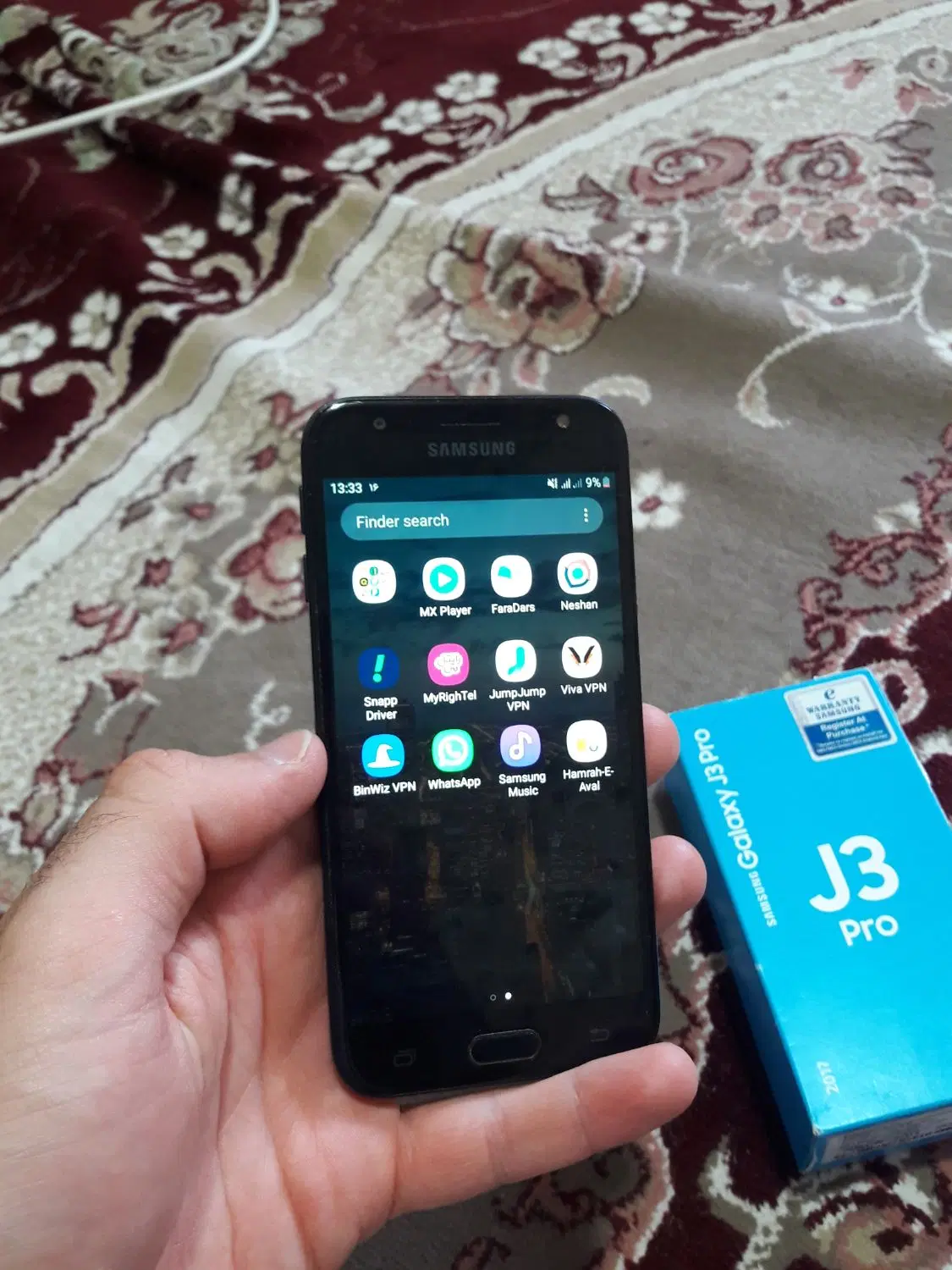 SAMSUNG j3 pro 2017 4g|موبایل|شیراز, فلکه گاز|دیوار
