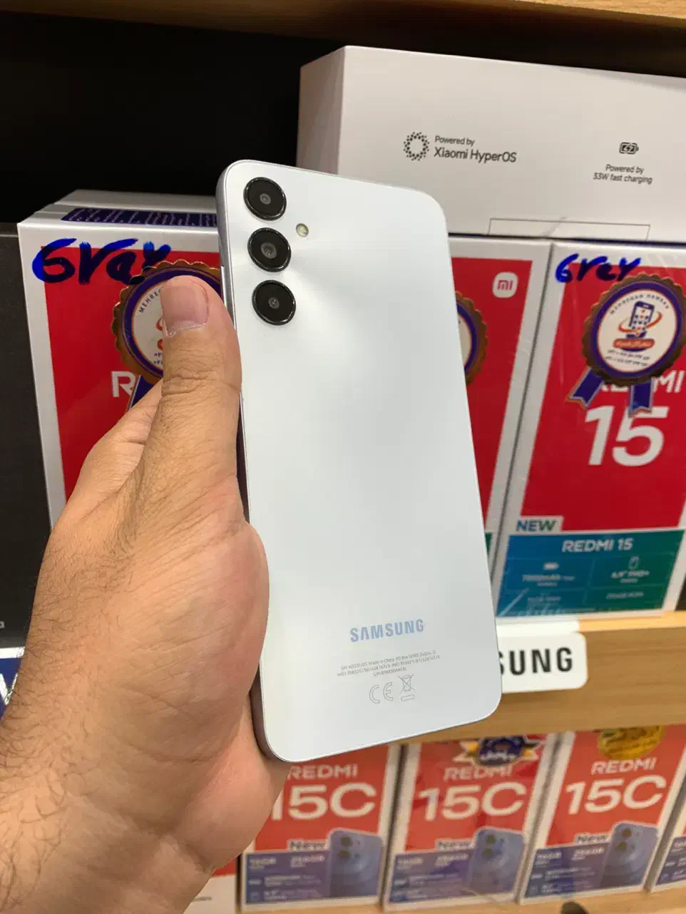 موبایل سامسونگ A05s با ظرفیت 64GB 4GB در حد نو|موبایل|تهران, شیخ هادی|دیوار