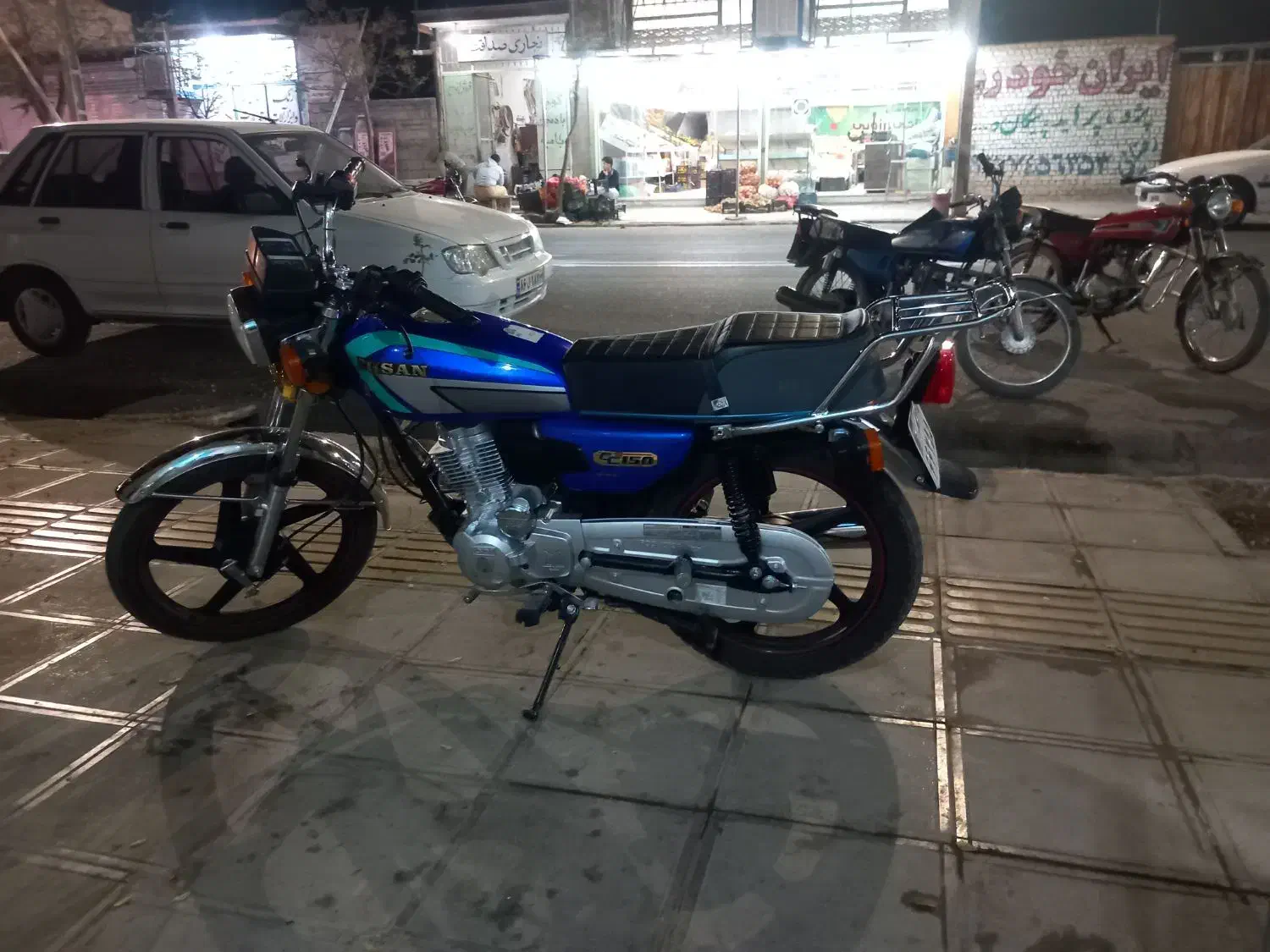 موتور احسان ۱۵۰ تمیز سالم|موتورسیکلت|بردسکن, |دیوار