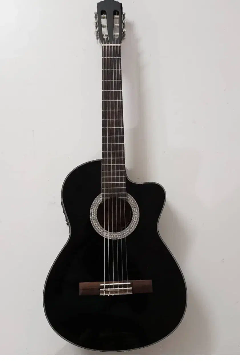 گیتار کلاسیک والنسیا مدل VC104CE-BK|گیتار، بیس، امپلیفایر|هشتگرد, شهرک گلها|دیوار