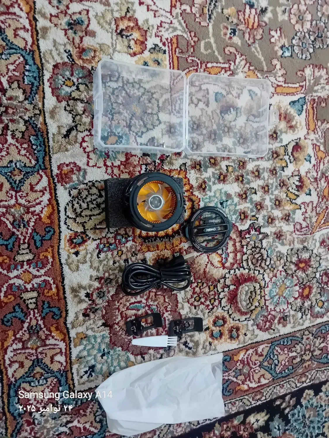 فن خنک کننده گوشی مدل مموCX07|لوازم جانبی موبایل و تبلت|کوهدشت, |دیوار