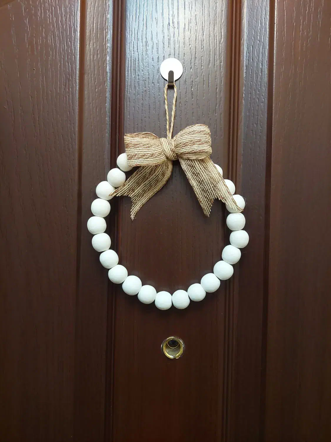 حلقه آویز شمشاد بزرگ / آویز درب|صنایع دستی و سایر لوازم تزئینی|قم, هفت تیر|دیوار