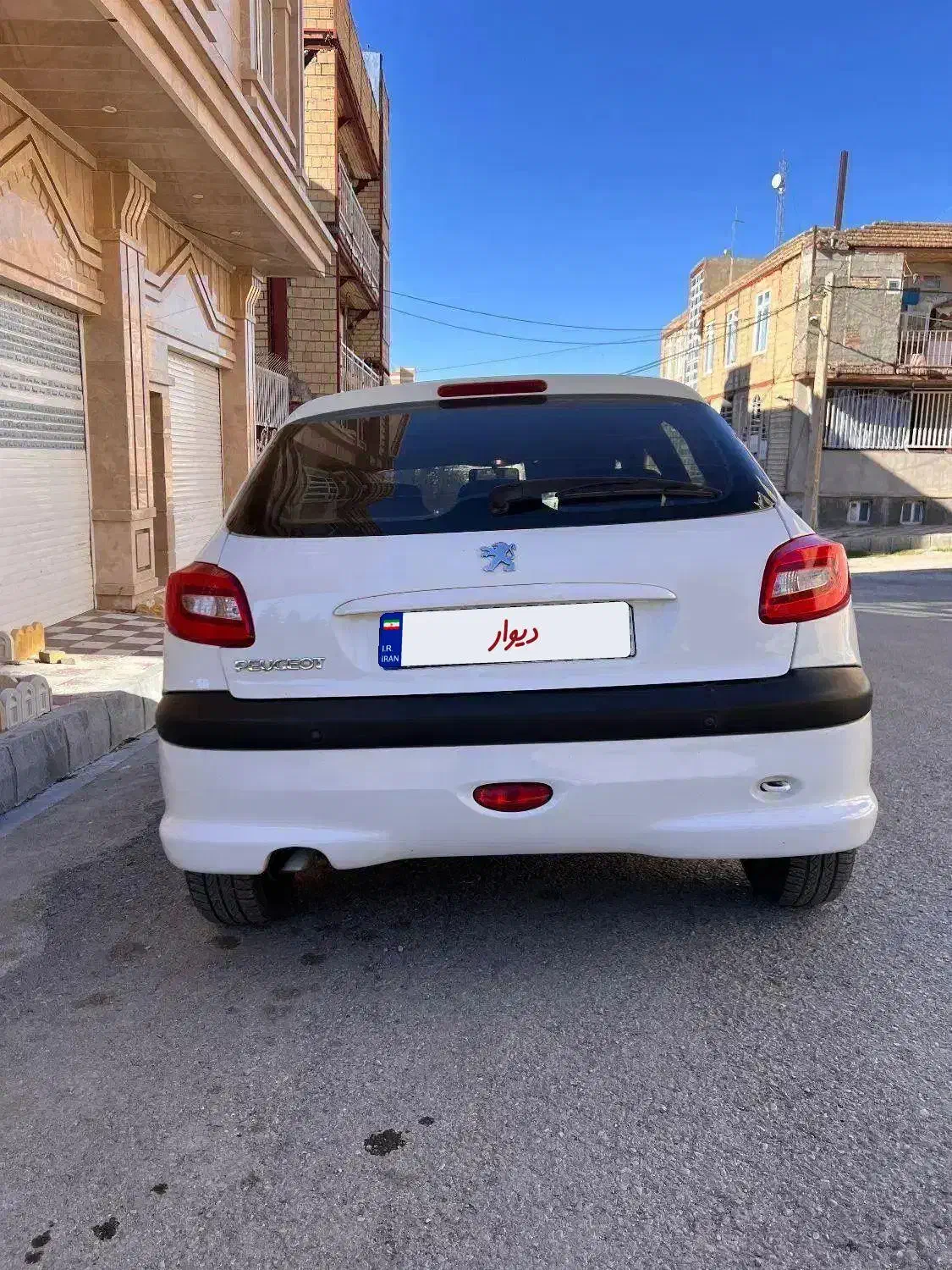 206 تیوفایو تیپ پنج دریچه سیم در حد خشک|خودرو سواری و وانت|سرپل ذهاب, |دیوار