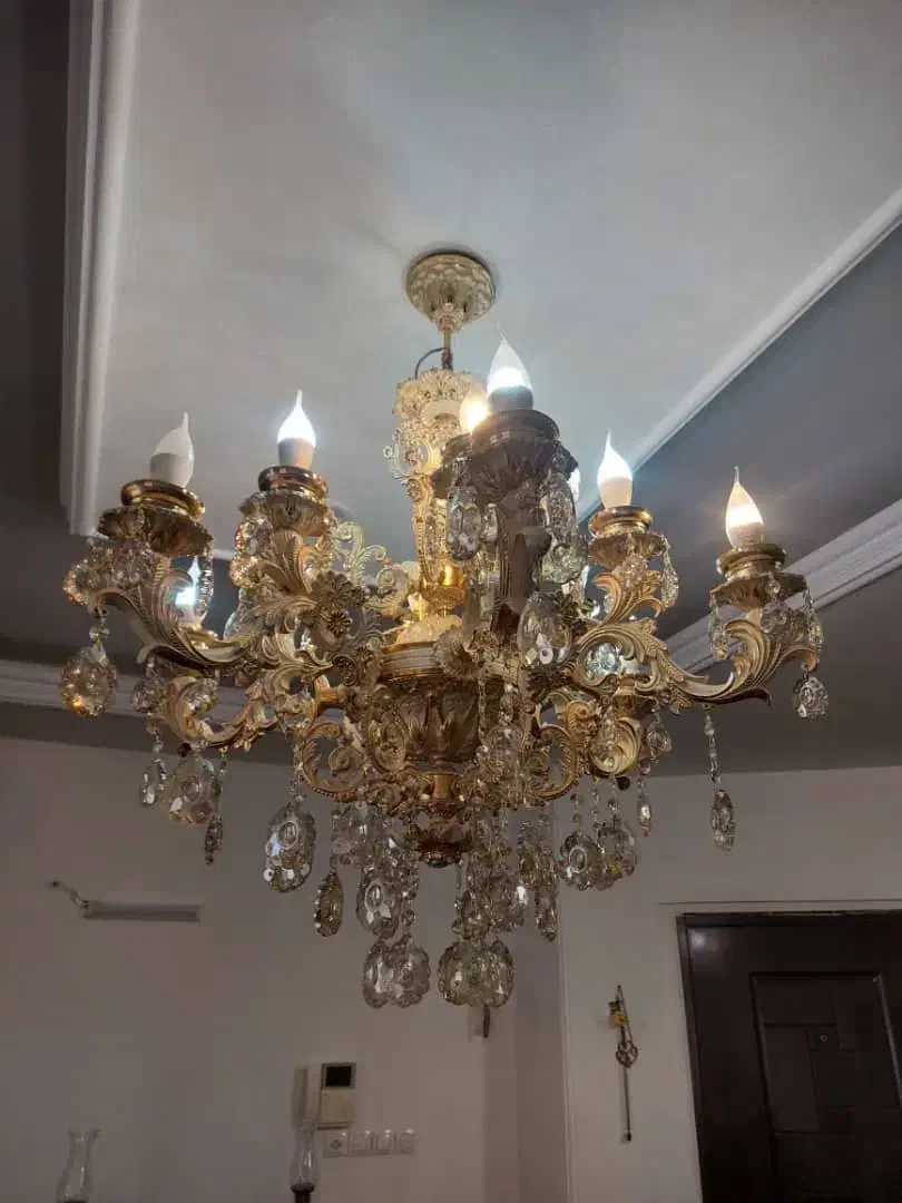 لوستر ۸ شاخه|لوستر و چراغ آویز|فردیس, شهرک ناز|دیوار