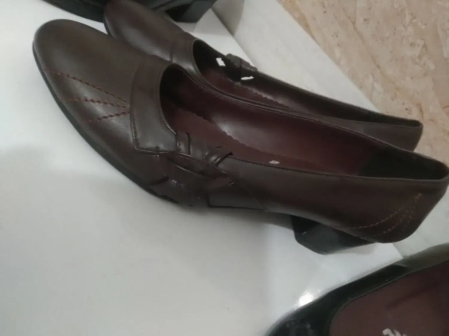 چند جفت کفش زنانه سایز ۳۸ نو|کیف، کفش، کمربند|سلماس, |دیوار