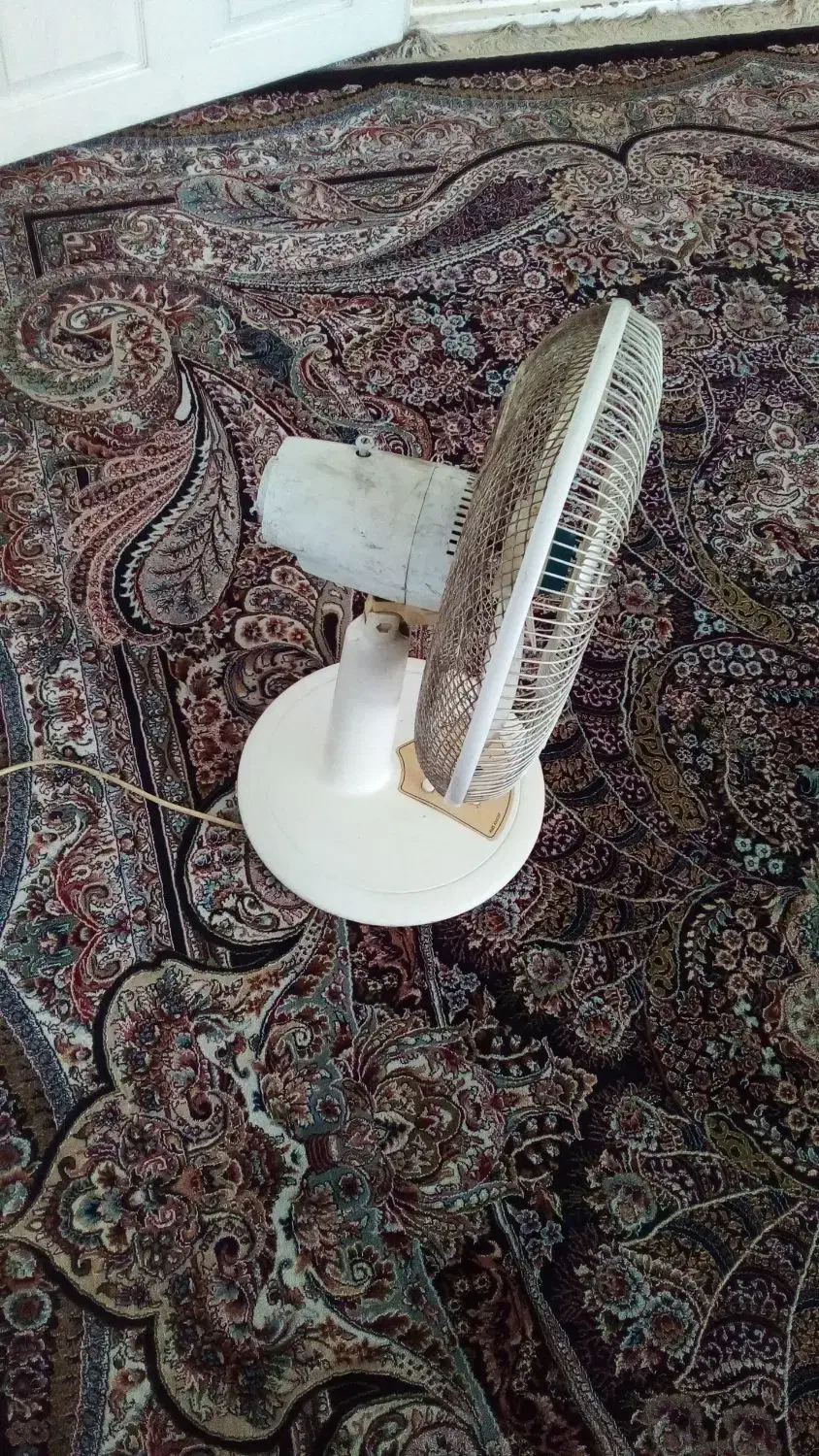 پنکه پارس خزرموتوربزرگ پرتاب بادقوی سالم درحدنو|پنکه و تصفیهکنندهٔ هوا|قرچک, مهدیه|دیوار