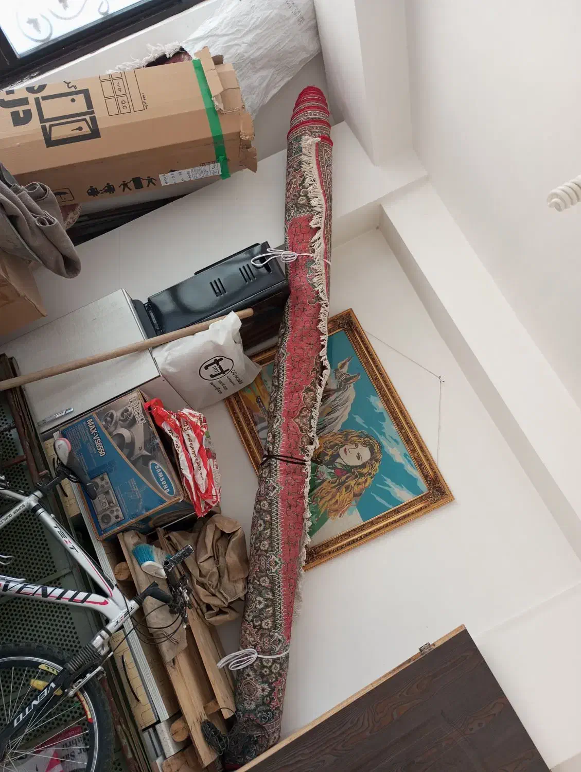 دو تخته فرش ماشینی ۱۲متری وچراغ والور اترا و..|فرش|مراغه, |دیوار