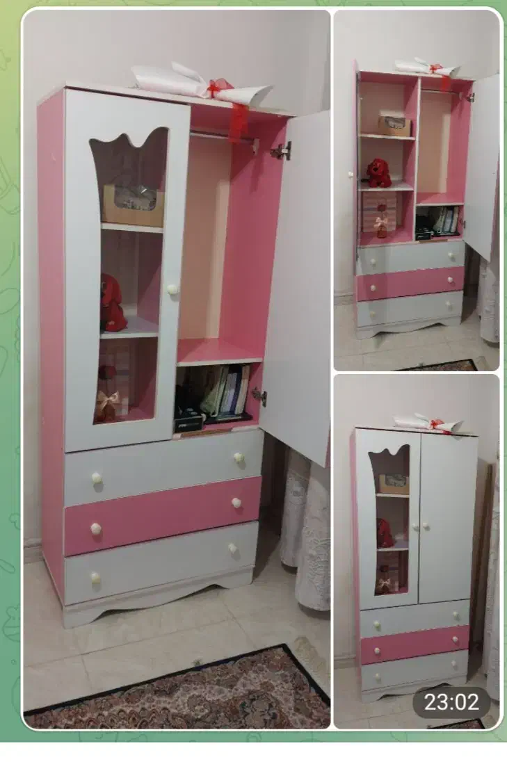 کمد بسیار محکم چوب|جاکفشی، کمد، دراور|کوچصفهان, |دیوار