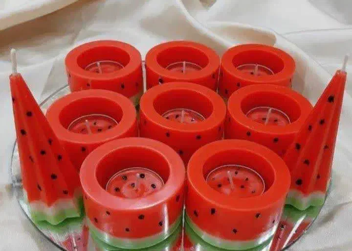 شمعهای یلدایی دستساز ویژه شب یلدا|صنایع دستی و سایر لوازم تزئینی|شاهرود, |دیوار