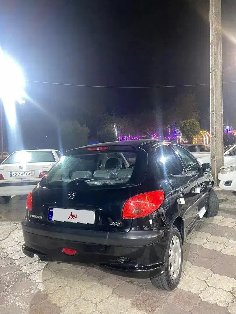 پژو 206تیپ 3مدل 88|خودرو سواری و وانت|فومن, |دیوار