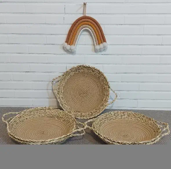 ظروف پذیرایی حصیری|ظروف سرو و پذیرایی|قم, باجک سه|دیوار