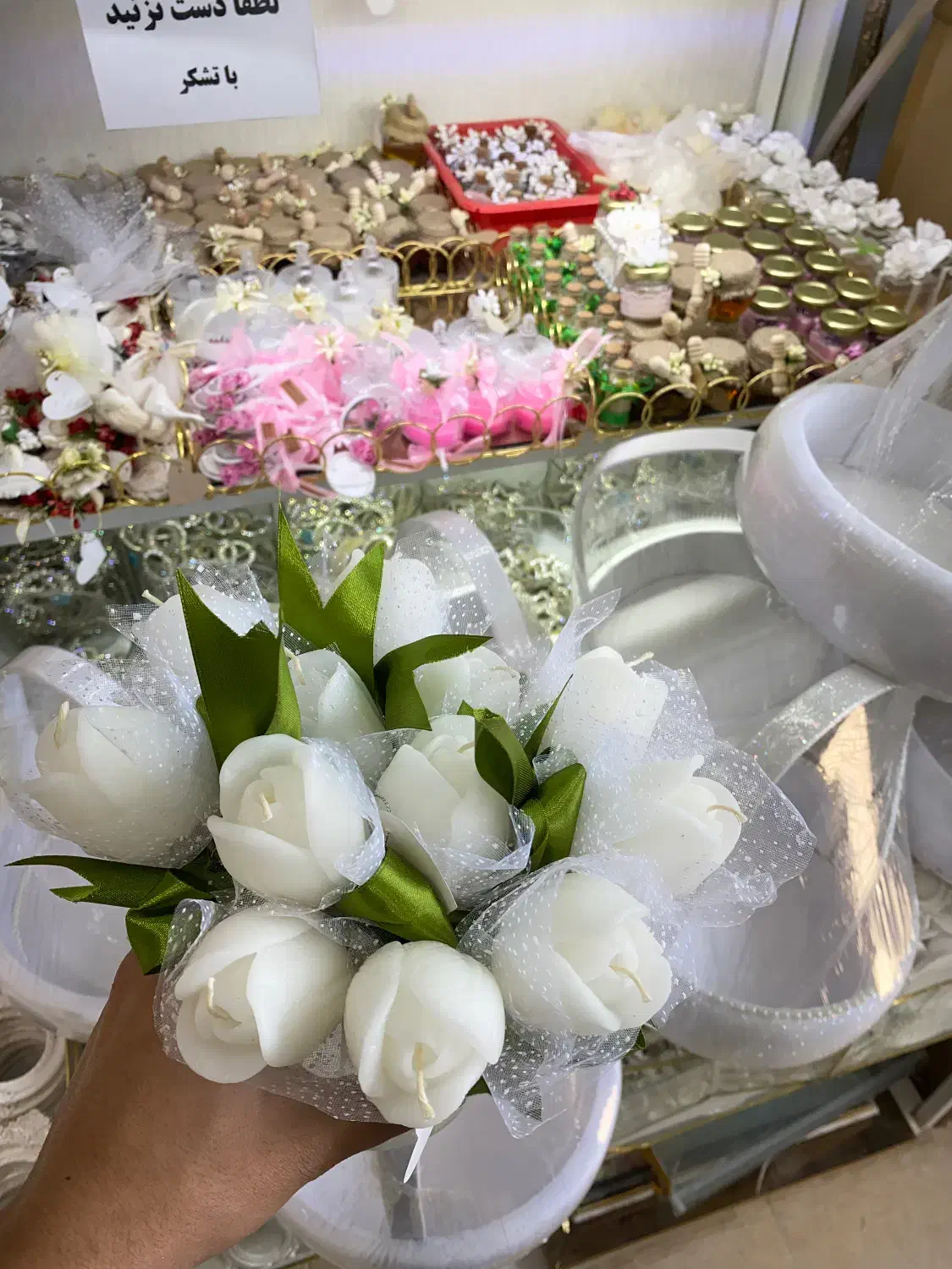 گل شمعی لاله|صنایع دستی و سایر لوازم تزئینی|تهران, شهرک محلاتی|دیوار